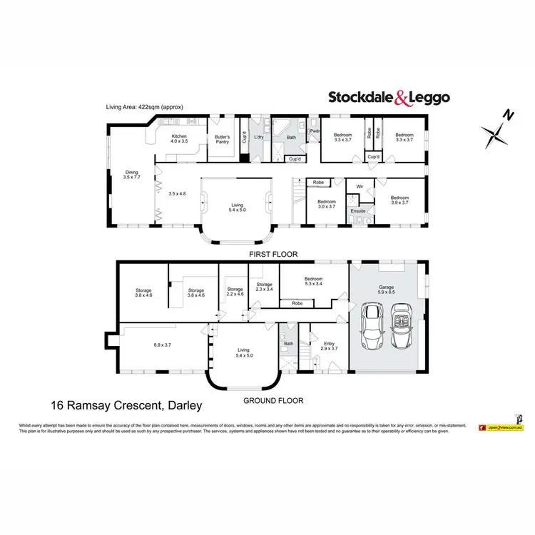 Floorplan of Homely house listing, 16 Ramsay Crescent, Darley VIC 3340