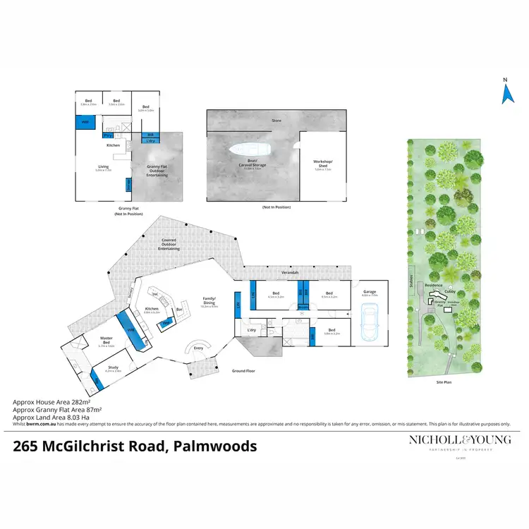 Floorplan of Homely house listing, 265 McGilchrist Road, Palmwoods QLD 4555