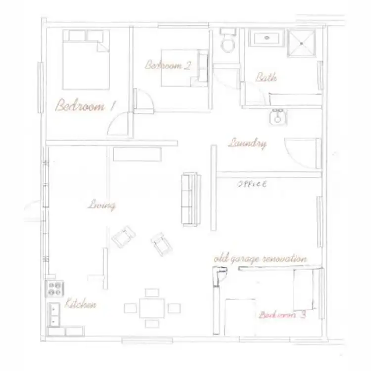 Floorplan of Homely house listing, 17 Trevally Street, Taylors Beach QLD 4850