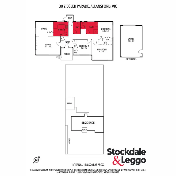 Floorplan of Homely house listing, 30 Ziegler Parade, Allansford VIC 3277