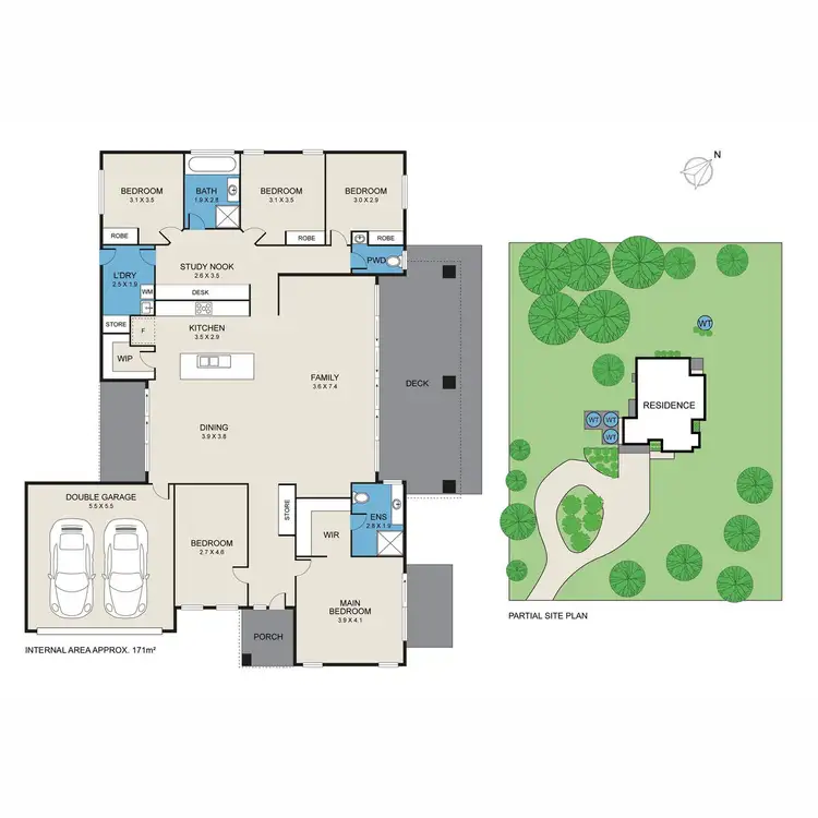 Floorplan of Homely rural property listing, 26 The Ballabourneen, Lovedale NSW 2325