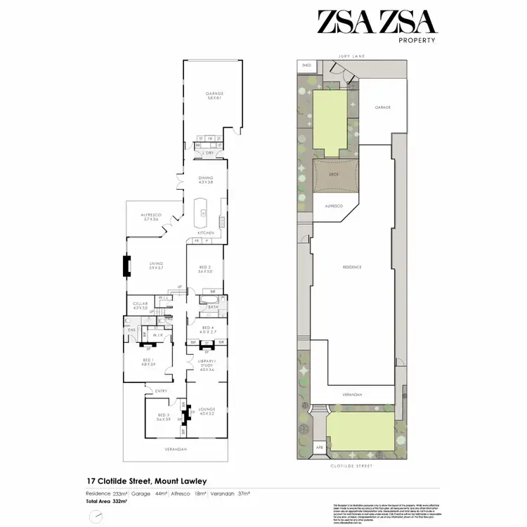 Floorplan of Homely house listing, 17 Clotilde Street, Mount Lawley WA 6050