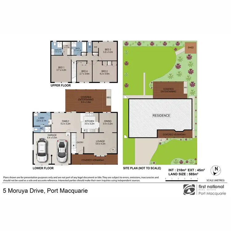 Floorplan of Homely house listing, 5 Moruya Drive, Port Macquarie NSW 2444