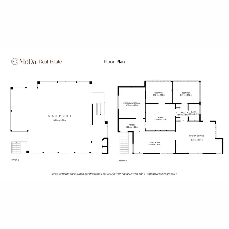 Floorplan of Homely house listing, 65 Daly Road, Camp Creek QLD 4871