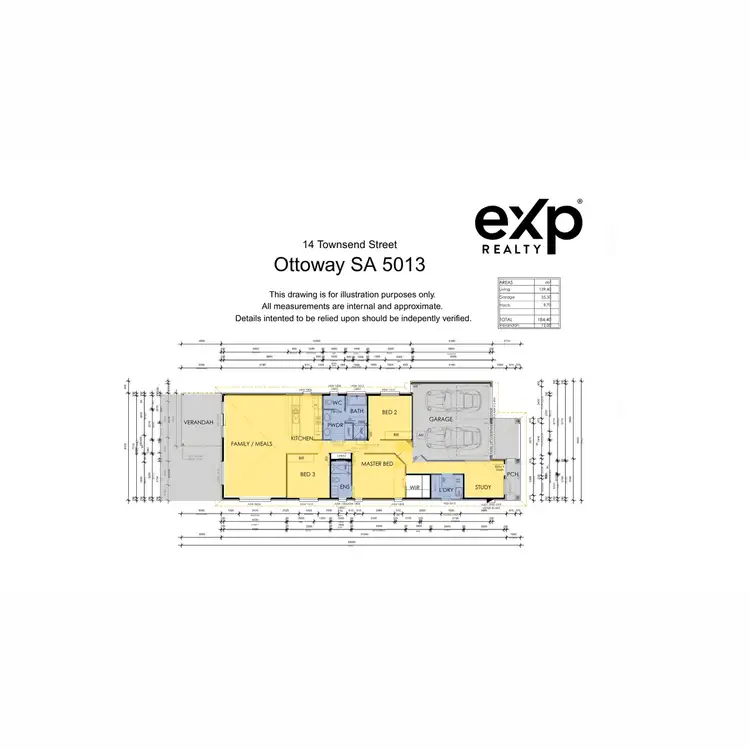 Floorplan of Homely house listing, 14 Townsend Street, Ottoway SA 5013