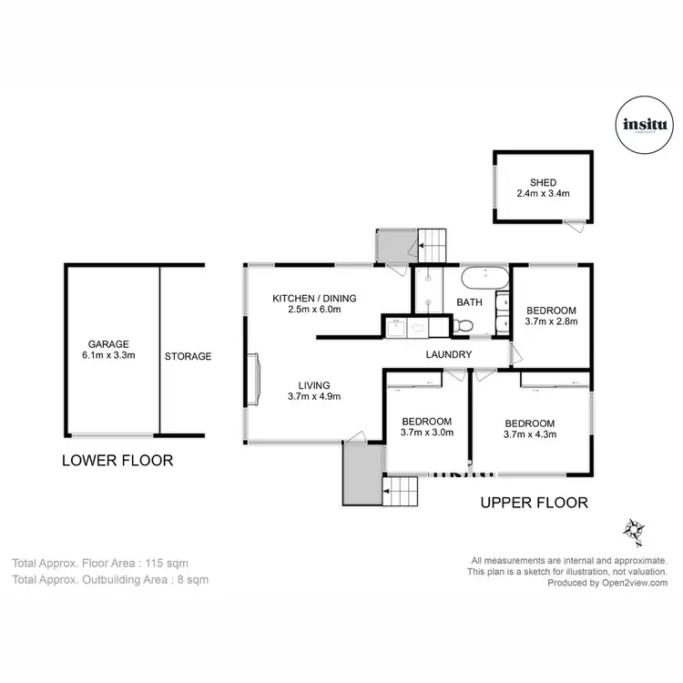 Floorplan of Homely land listing, 11 Jimbirn Street, Berriedale TAS 7011