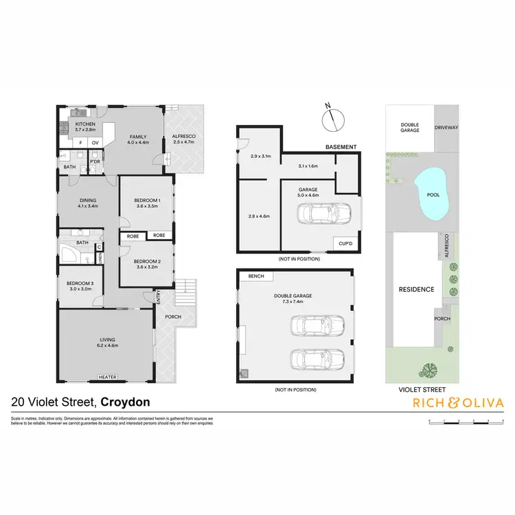 Floorplan of Homely house listing, 20 Violet Street, Croydon Park NSW 2133