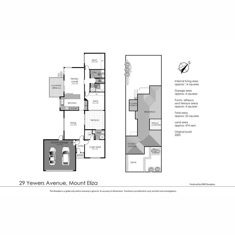 Floorplan of Homely house listing, 29 Yewers Avenue, Mount Eliza VIC 3930