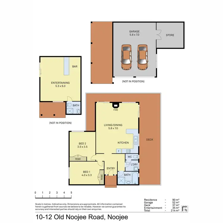 Floorplan of Homely house listing, 10-12 Old Noojee Road, Noojee VIC 3833