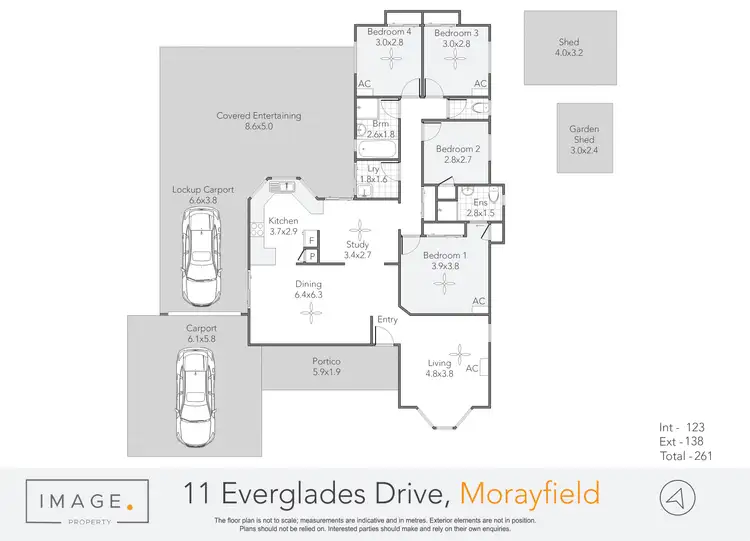 Floorplan of Homely house listing, 11 Everglades Drive, Morayfield QLD 4506