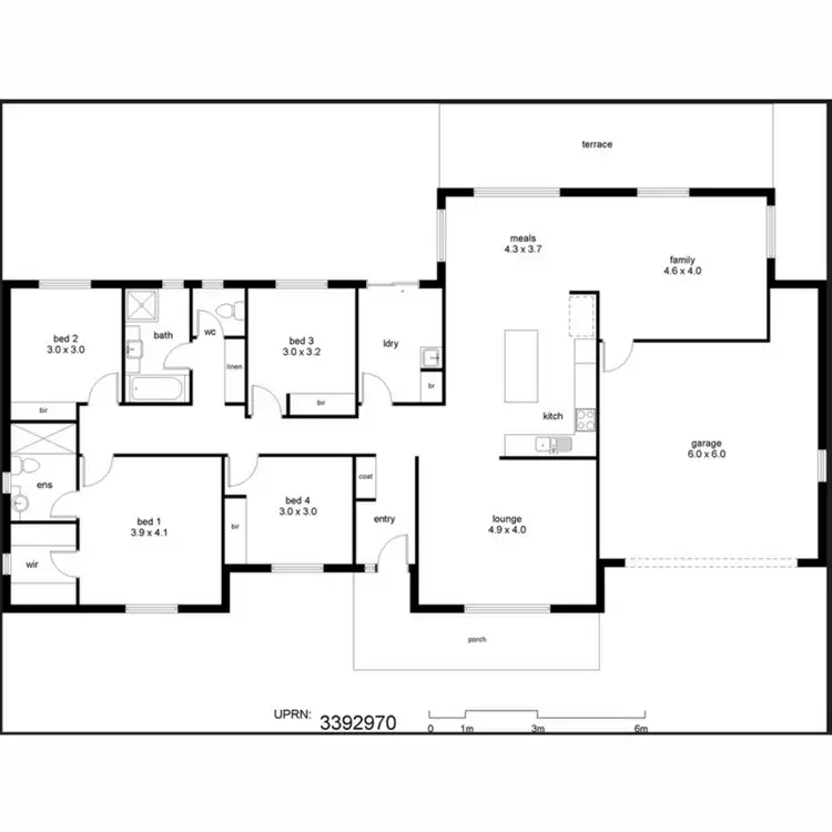 Floorplan of Homely house listing, Address available on request