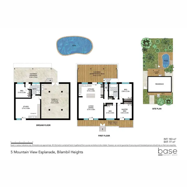 Floorplan of Homely house listing, 5 Mountain View Esplanade, Bilambil Heights NSW 2486