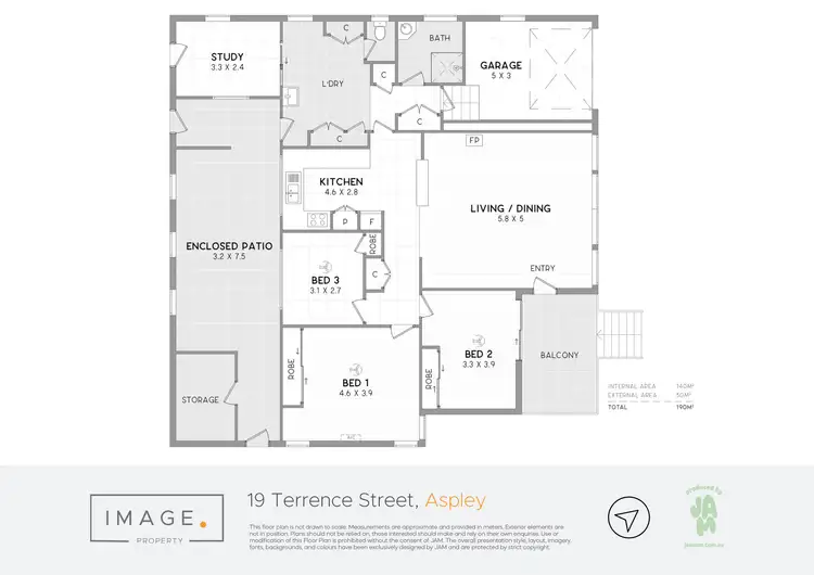 Floorplan of Homely house listing, 19 Terrence Street, Aspley QLD 4034