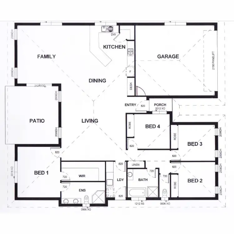 Floorplan of Homely house listing, 10 Herbert Way, Rural View QLD 4740