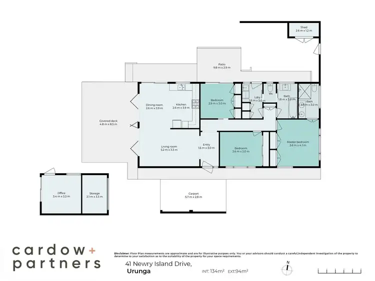 Floorplan of Homely house listing, 41 Newry Island Drive, Urunga NSW 2455