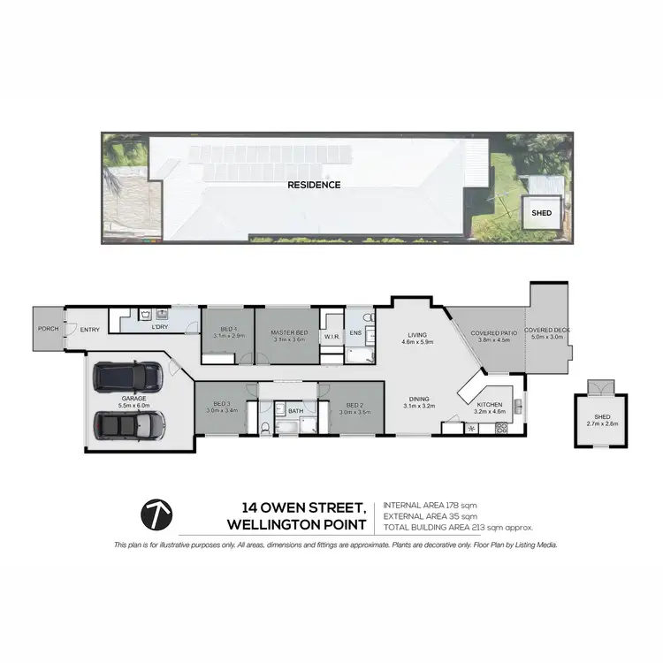 Floorplan of Homely house listing, 14 Owen Street, Wellington Point QLD 4160