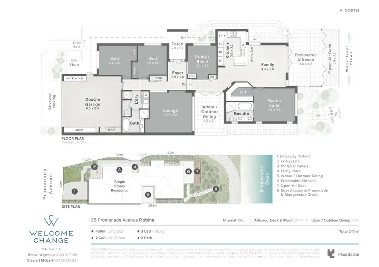 Floorplan of Homely house listing, 25 Promenade Avenue, Robina QLD 4226