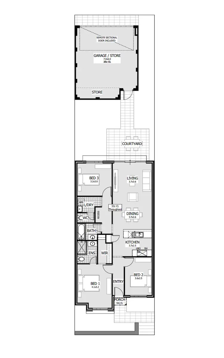 Floorplan of Homely house listing, 3 Hiram Lane, Wellard WA 6170