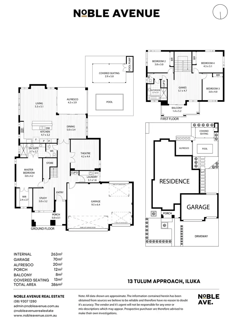 Floorplan of Homely house listing, 13 Tulum Approach, Iluka WA 6028