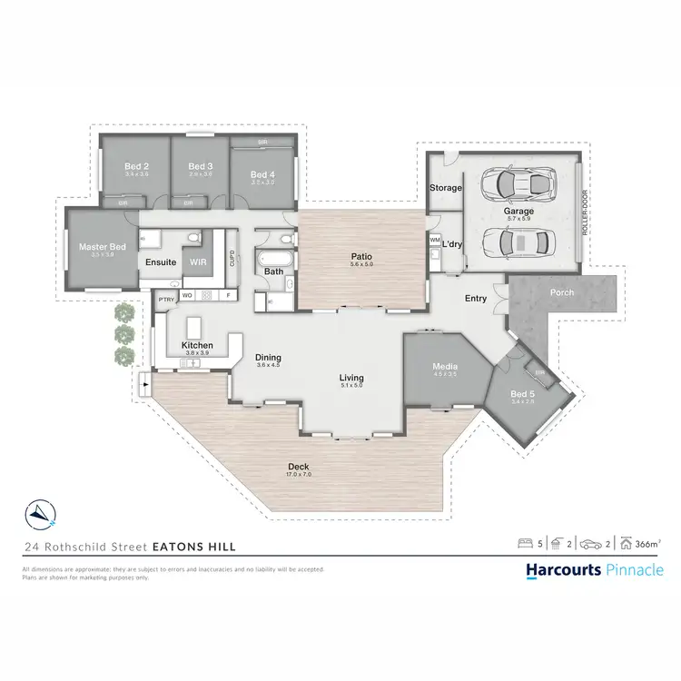 Floorplan of Homely house listing, 24 Rothschild Street, Eatons Hill QLD 4037