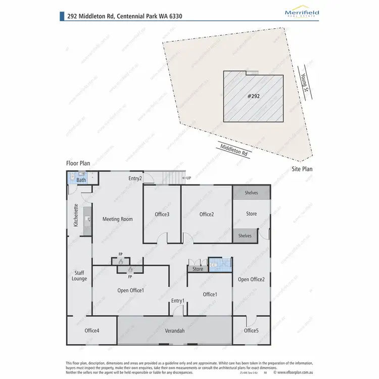Floorplan of Homely house listing, 292 Middleton Road, Centennial Park WA 6330