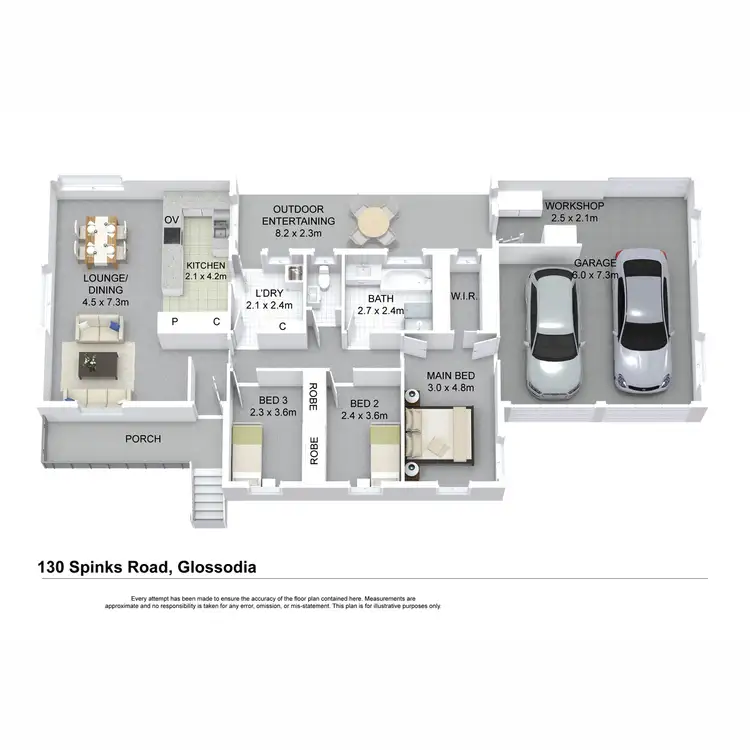 Floorplan of Homely house listing, 130 Spinks Road, Glossodia NSW 2756