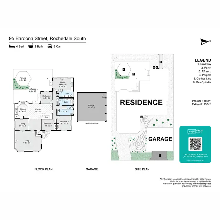 Floorplan of Homely house listing, 95 Baroona Street, Rochedale South QLD 4123