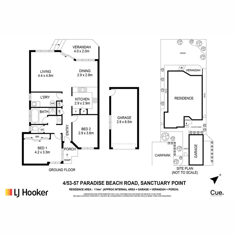 Floorplan of Homely villa listing, 4/53-57 Paradise Beach Road, Sanctuary Point NSW 2540
