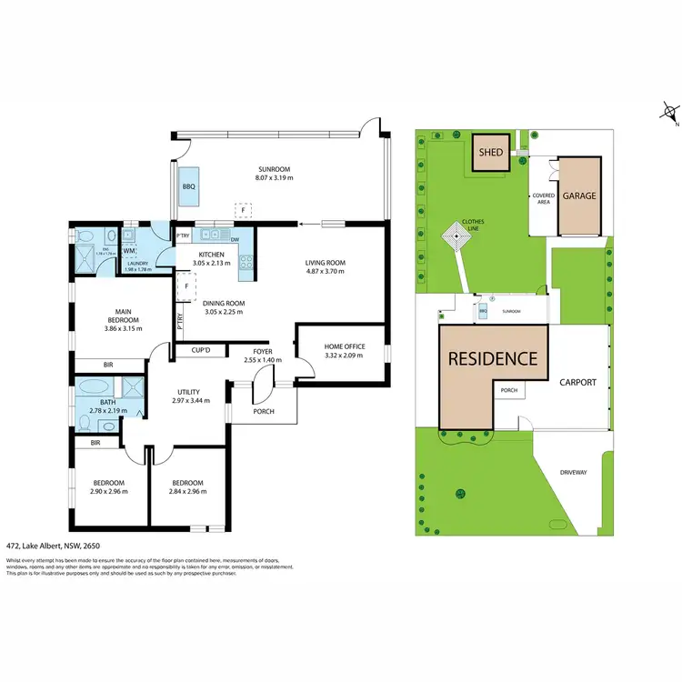 Floorplan of Homely house listing, 472 Lake Albert Road, Lake Albert NSW 2650