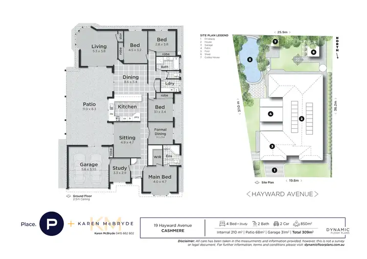 Floorplan of Homely house listing, 19 Hayward Avenue, Cashmere QLD 4500