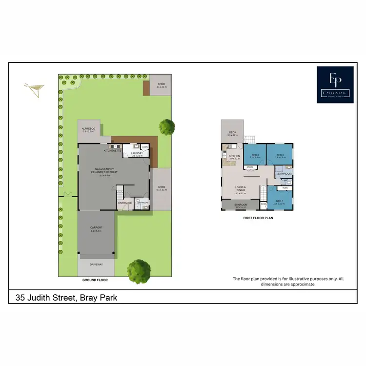 Floorplan of Homely house listing, 35 Judith Street, Bray Park QLD 4500
