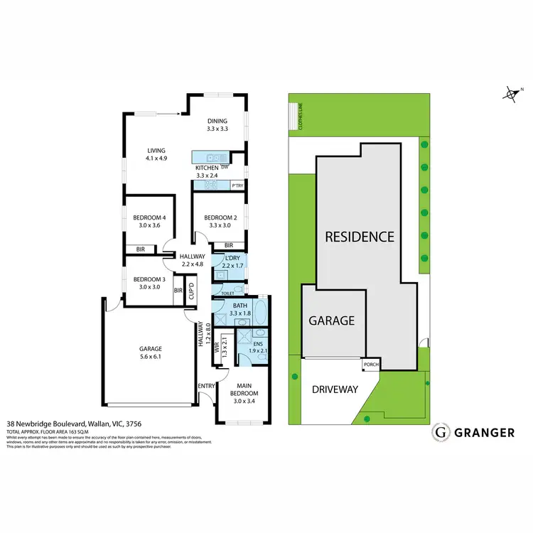 Floorplan of Homely house listing, 38 Newbridge Boulevard, Wallan VIC 3756