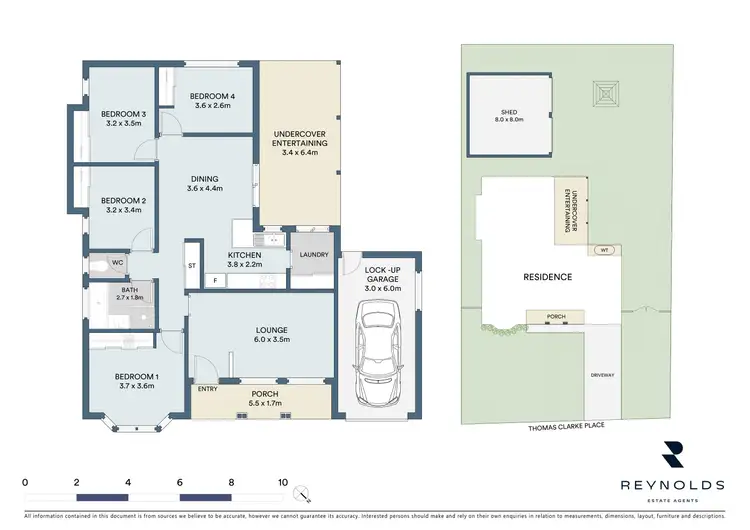 Floorplan of Homely house listing, 8 Thomas Clarke Place, Mudgee NSW 2850