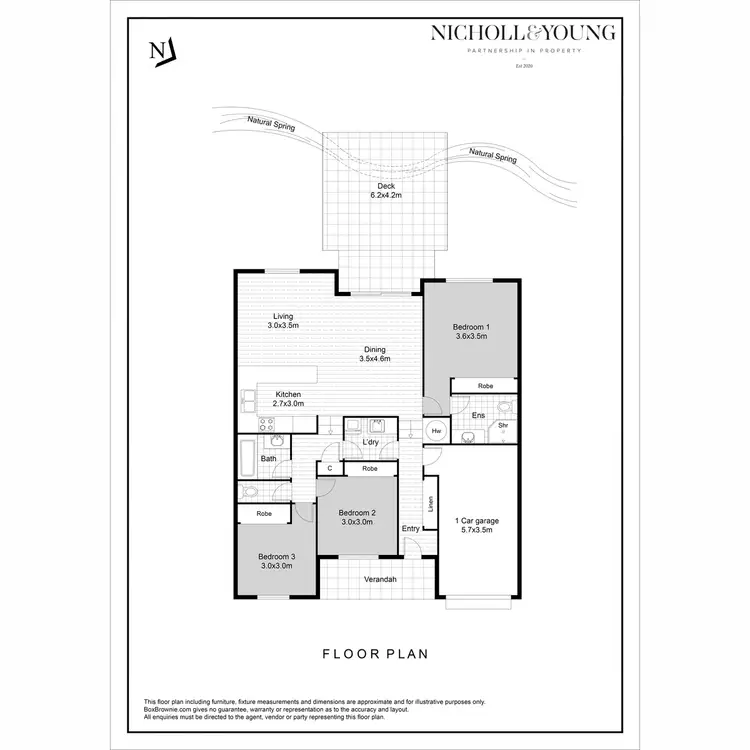 Floorplan of Homely villa listing, 6/10 Price Lane, Buderim QLD 4556