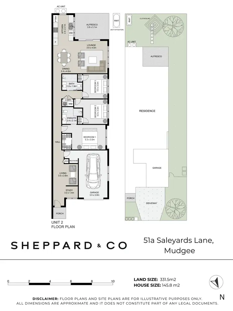 Floorplan of Homely house listing, 51A Saleyards Lane, Mudgee NSW 2850