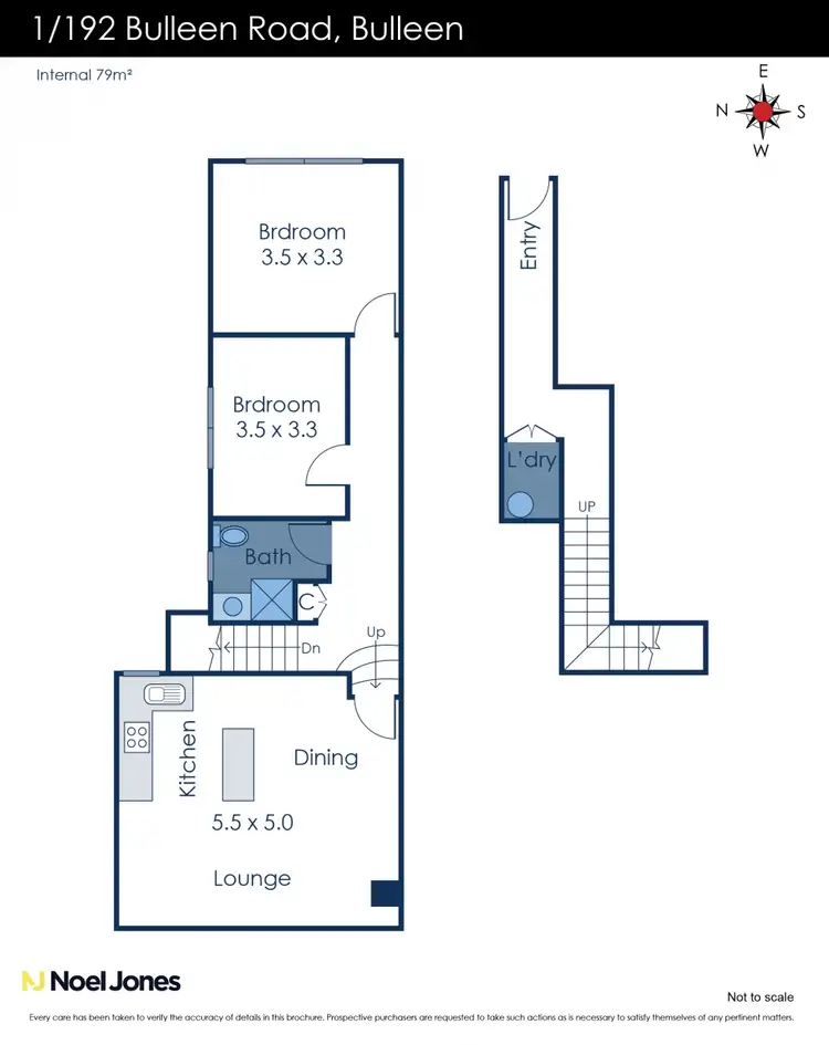 Floorplan of Homely apartment listing, 2/192 Bulleen Road, Bulleen VIC 3105