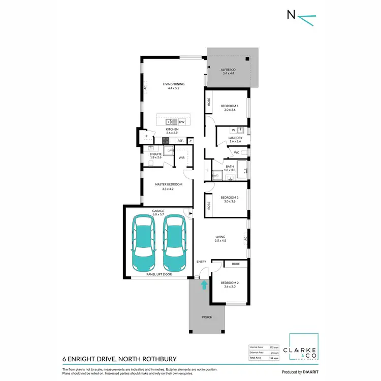 Floorplan of Homely house listing, 6 Enright Drive, North Rothbury NSW 2335
