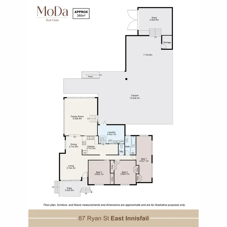 Floorplan of Homely house listing, 87 Ryan Street, East Innisfail QLD 4860