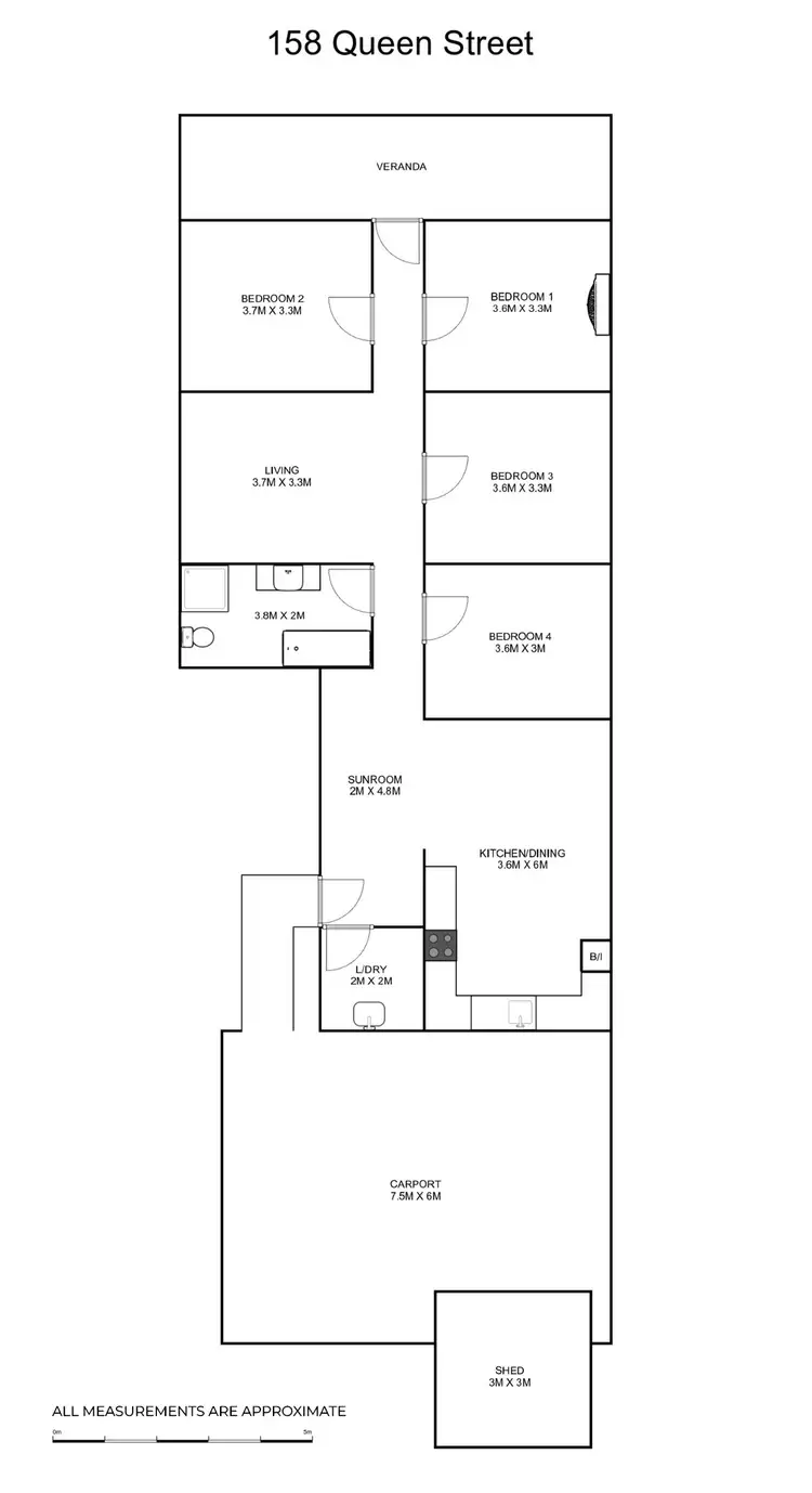 Floorplan of Homely house listing, 158 Queen Street, Grafton NSW 2460