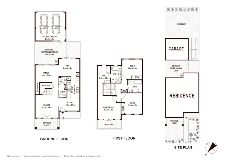 Floorplan of Homely house listing, 10 O'Reilly Way, Rouse Hill NSW 2155