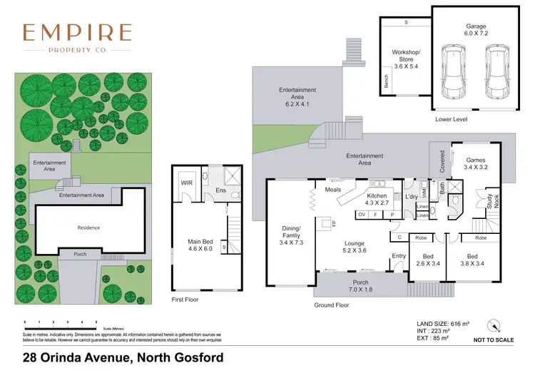 Floorplan of Homely house listing, 28 Orinda Avenue, North Gosford NSW 2250