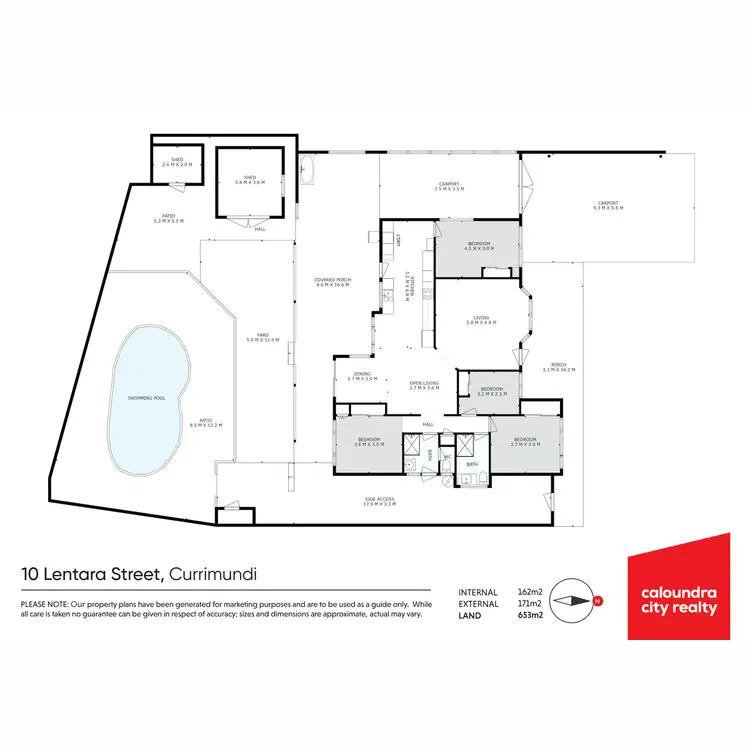 Floorplan of Homely house listing, 10 Lentara Street, Currimundi QLD 4551