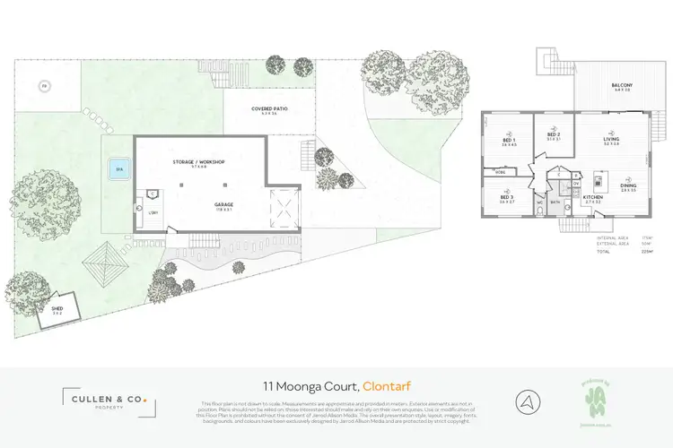 Floorplan of Homely house listing, 11 Moonga Court, Clontarf QLD 4019
