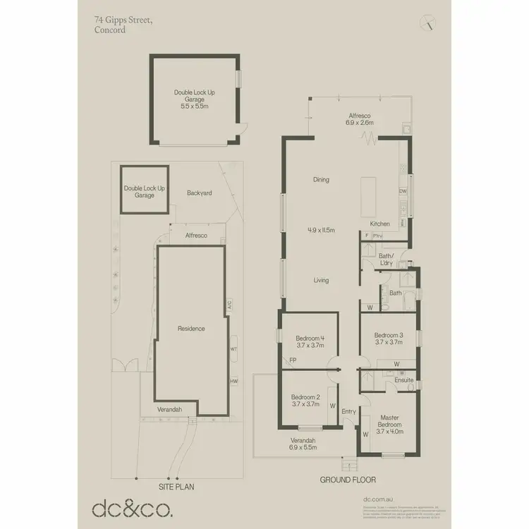 Floorplan of Homely house listing, 74 Gipps Street, Concord NSW 2137