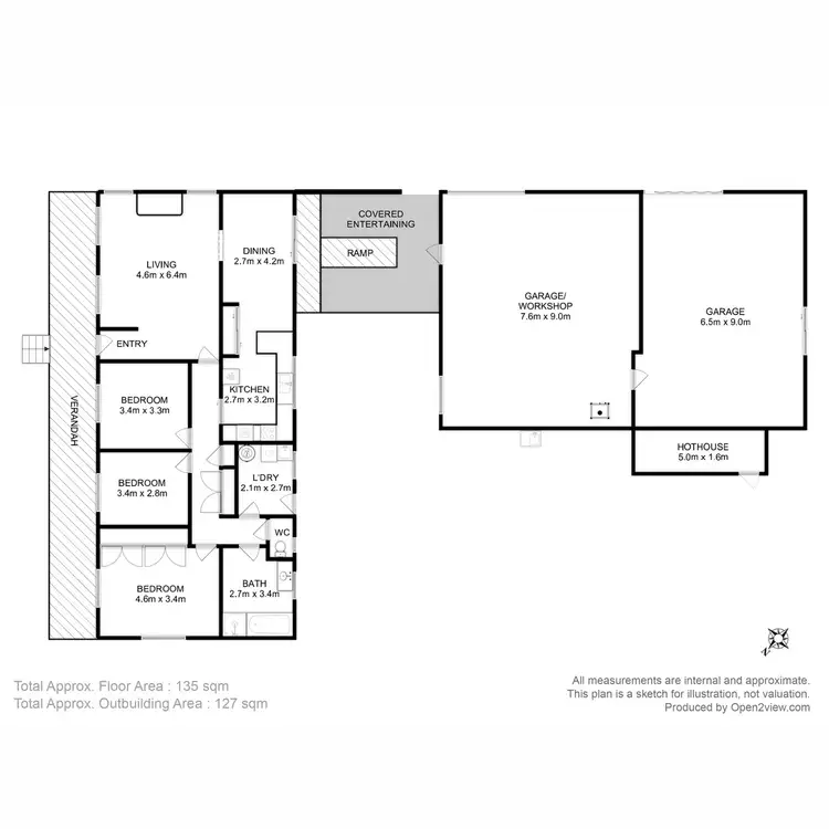 Floorplan of Homely house listing, 4 Burgess Street, Swansea TAS 7190