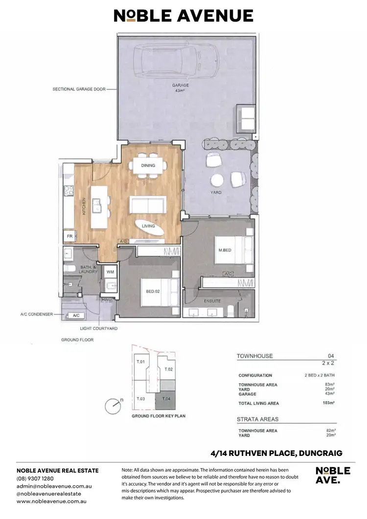 Floorplan of Homely villa listing, 4/14 Ruthven Place, Duncraig WA 6023