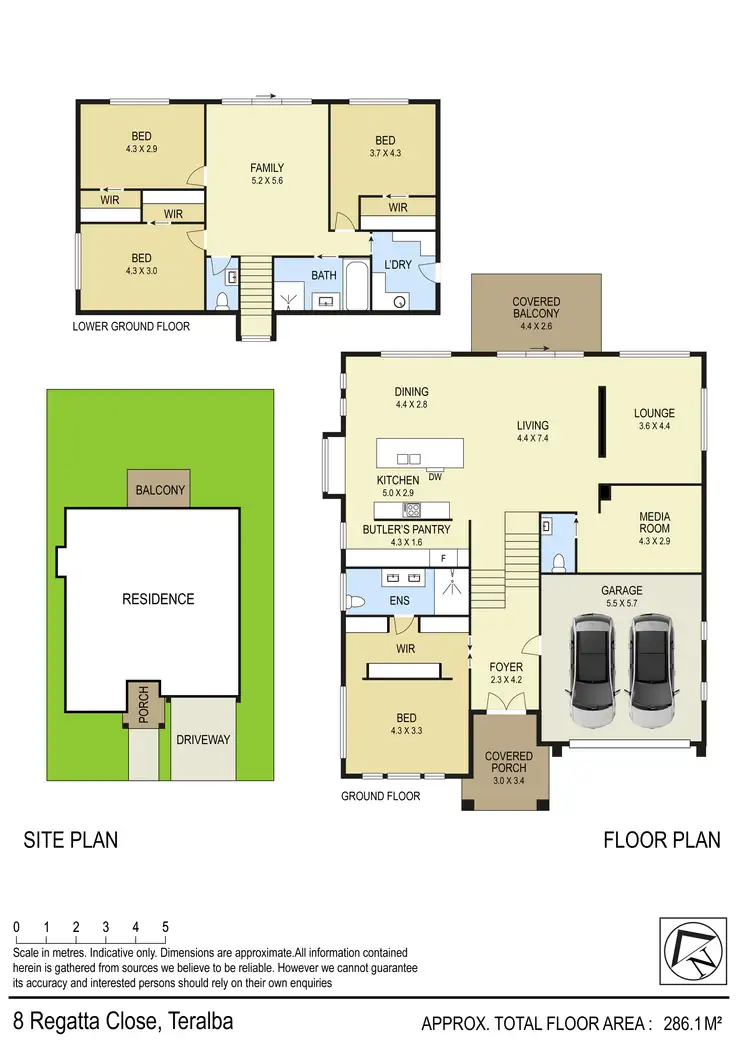 Floorplan of Homely house listing, 8 Regatta Close, Teralba NSW 2284