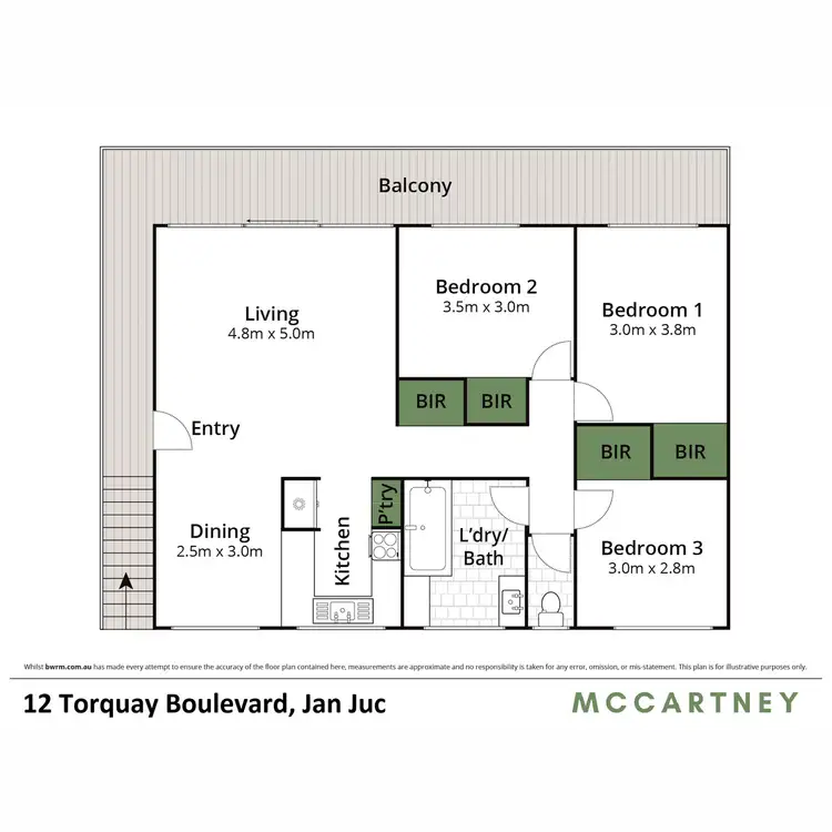 Floorplan of Homely house listing, 12 Torquay Boulevard, Jan Juc VIC 3228