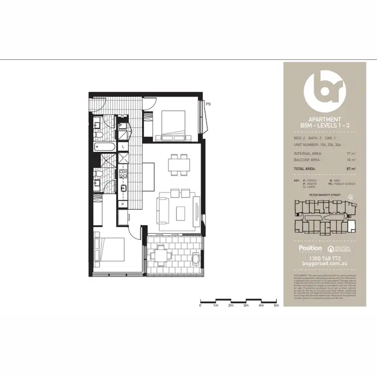 Floorplan of Homely apartment listing, 106/31 Peter Doherty Street, Dutton Park QLD 4102