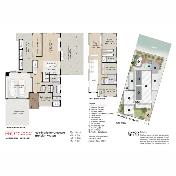Floorplan of Homely house listing, 49 Kingfisher Crescent, Burleigh Waters QLD 4220